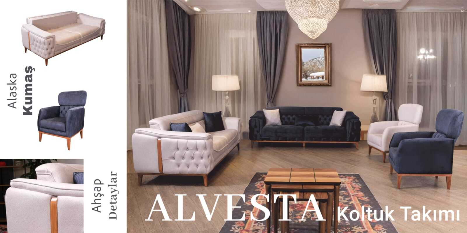 Alvesta Koltuk Takımı