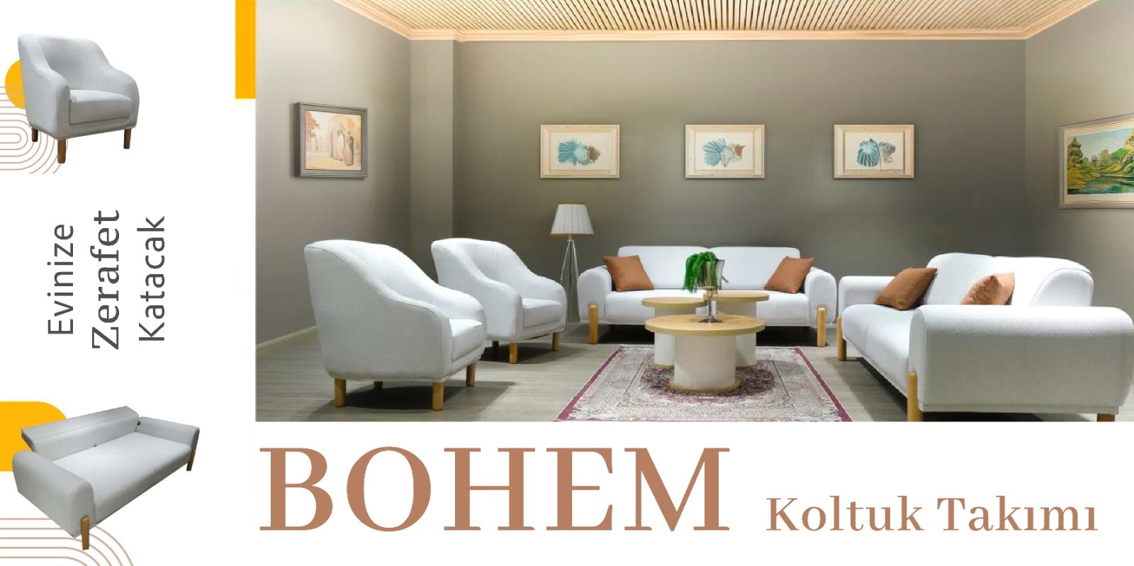 Bohem Koltuk Takımı